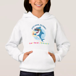 Cool Kawaii Shark Positive Vibes T Shirt