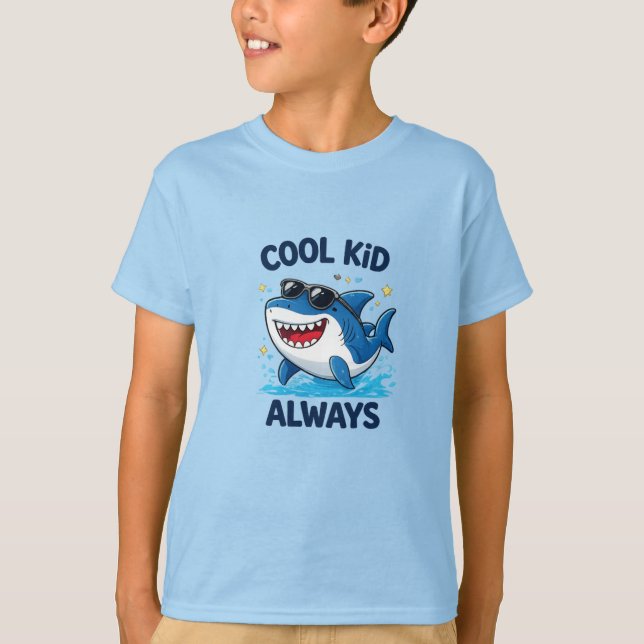 Cool Kid Haj T Shirt (Framsida)