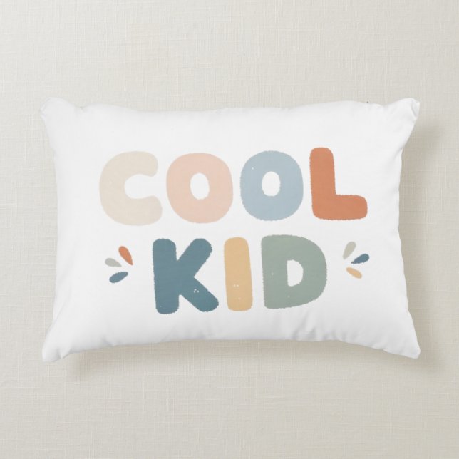 Cool Kid Pillow Prydnadskudde (Framsidan)