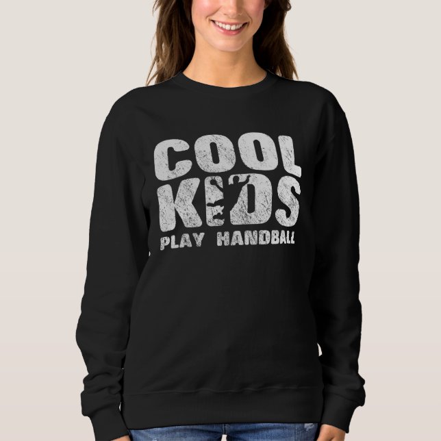 Cool Kids Play Handball T Shirt (Framsida)
