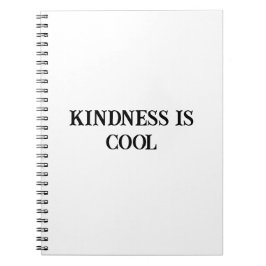 Cool Kindness-anteckningsbok för barn Anteckningsbok