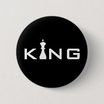 Cool King Typografi Schackspelare