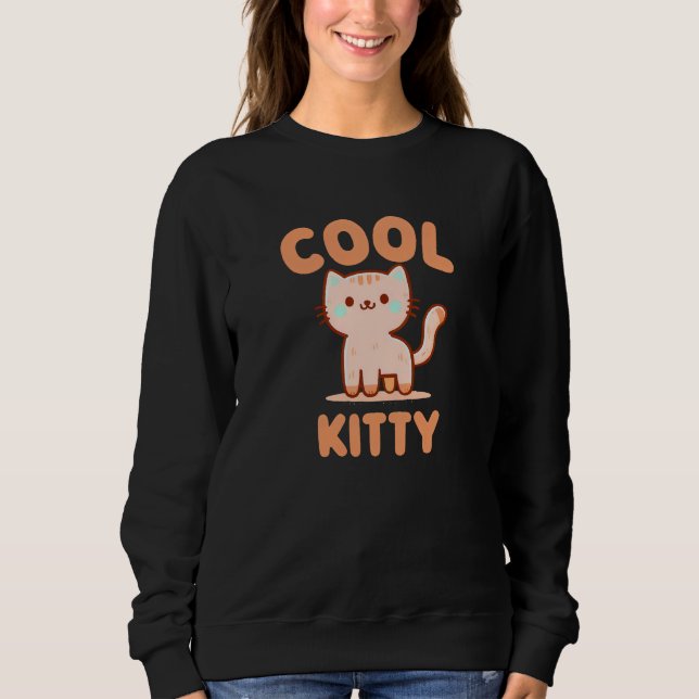 Cool Kitty T Shirt (Framsida)