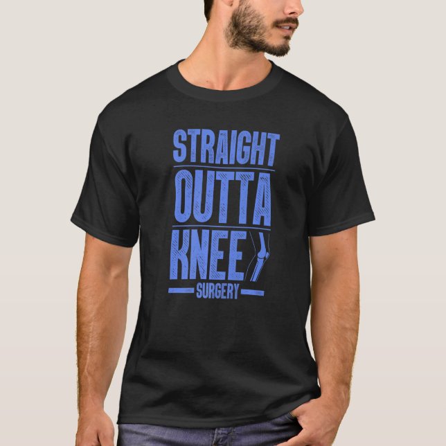 Cool Knee Surgery For Men Women Knee Replacement R T Shirt (Framsida)