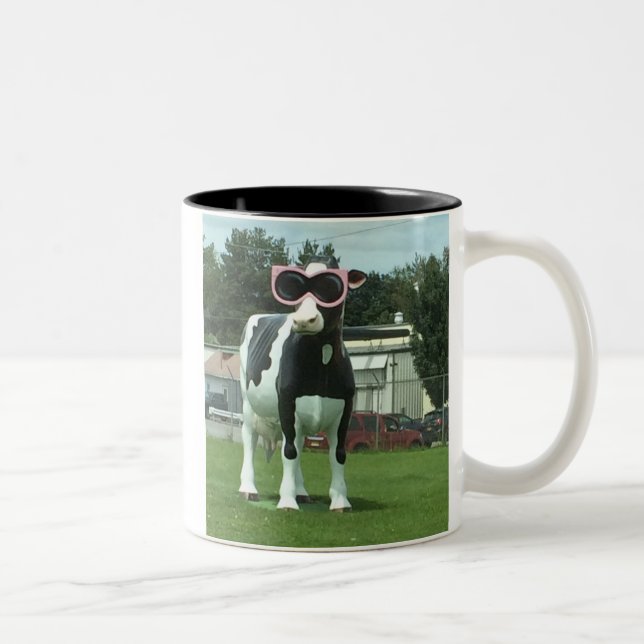 cool ko 1 Två-Tonad mugg (Höger)