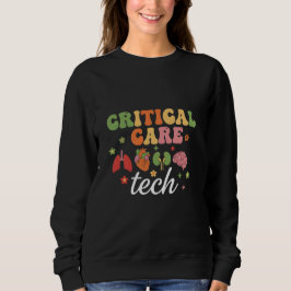 Cool kritisk vårdteknik Groovy övervakningssköters T Shirt