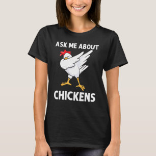 Cool Kyckling För Män Kvinnor Dabba Fjäderfä Höns T Shirt