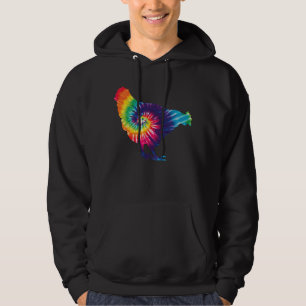 Cool Kyckling För Män Kvinnor Fjäderfä Kycklingbon Hoodie