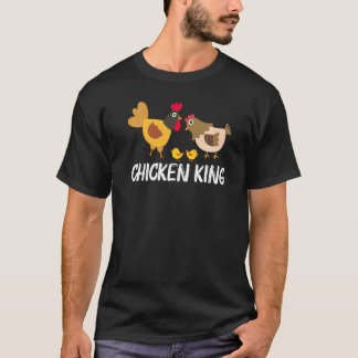 Cool Kyckling För Män Pappa Tupp Höna Kycklingar F T Shirt
