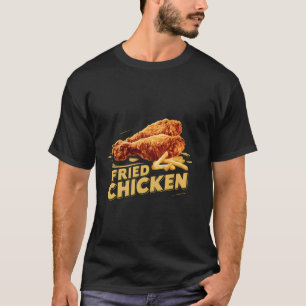 Cool Kycklingälskare Rolig Stekt Kyckling Konst F T Shirt