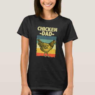 Cool Kycklingpappa För Män Pappa Höna Kycklingbond T Shirt