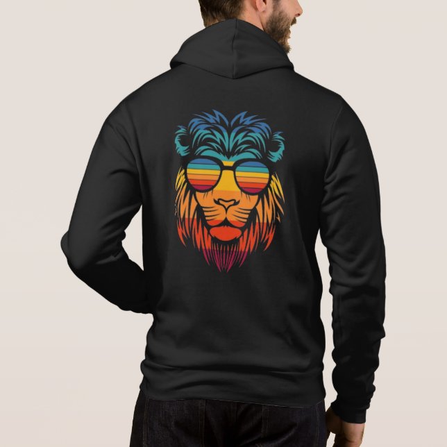 Cool Lejon  T Shirt (Baksida)