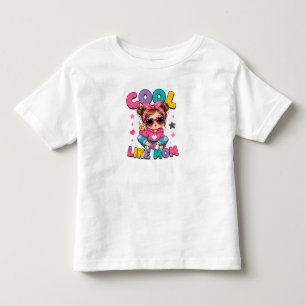 😎 Cool Like Mom Heart Sunglasses Rosa Hoodie Flic T Shirt