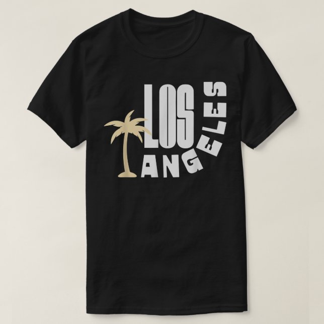 Cool Los Angeles I love LA California Souvenir Ven T Shirt (Design framsida)