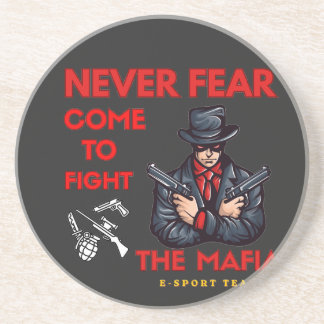 Cool Mafia E-Sport Gaming Maskot Design Underlägg