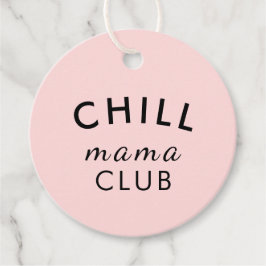 Cool Mama Club Modern Rosa Design Gåvor Etiketter