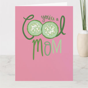 Cool Mamma Mors Dag Falt Grußkort Kort