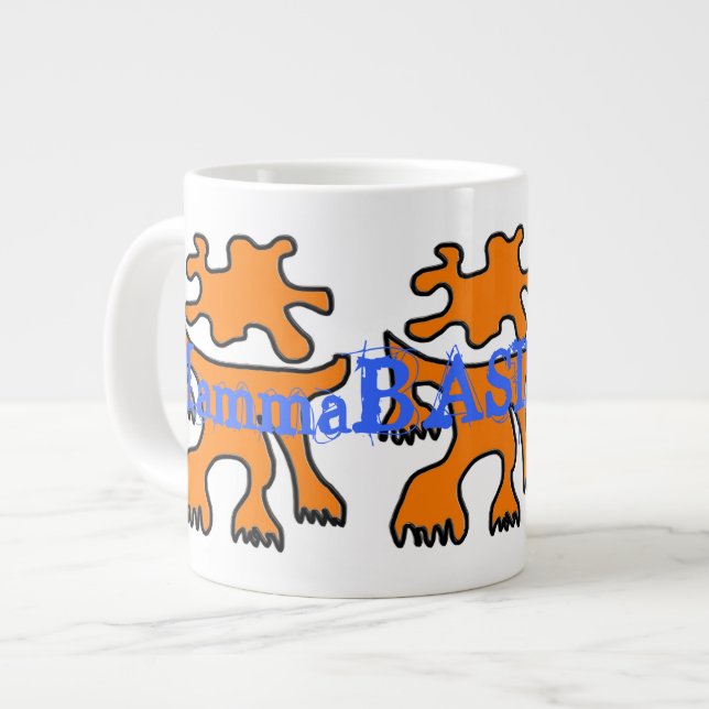 Cool MammaBASIL Design JätteMugg! Jumbo Mugg (Framsida vänster)