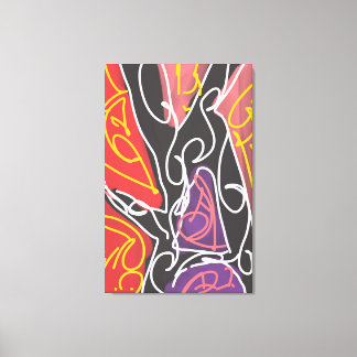 Cool Maori-konst av RRW Canvastryck
