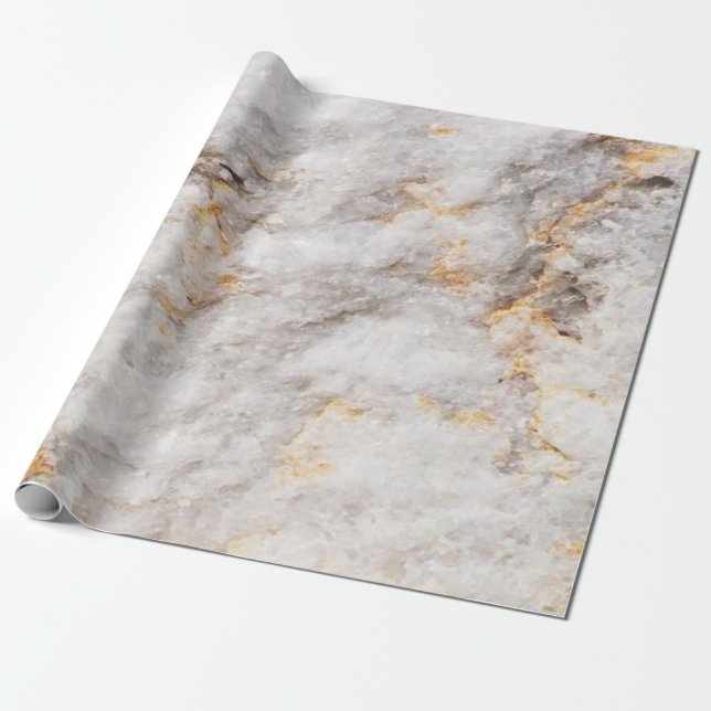 Cool Marble Granite Stentextur Presentpapper (Utrullad)