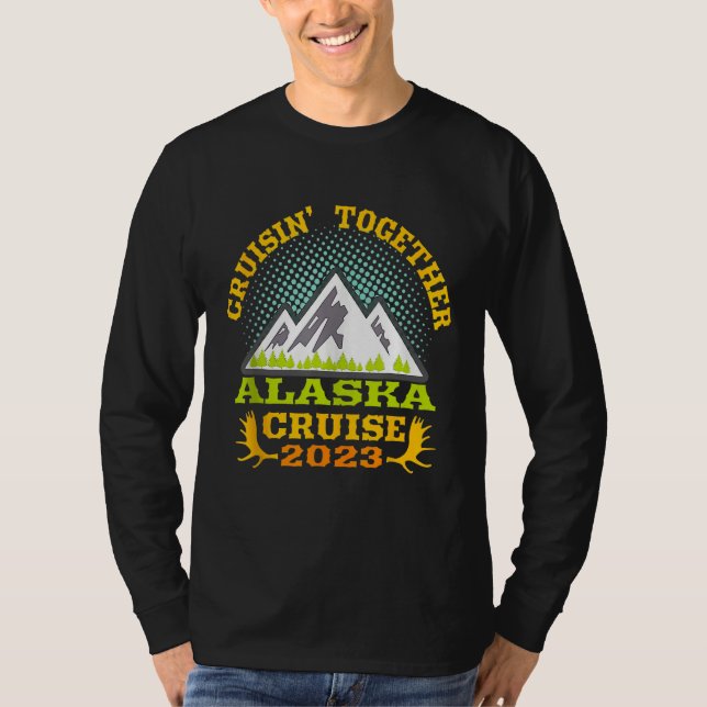Cool Matching Family Friends And Group Alaska Crui T Shirt (Framsida)
