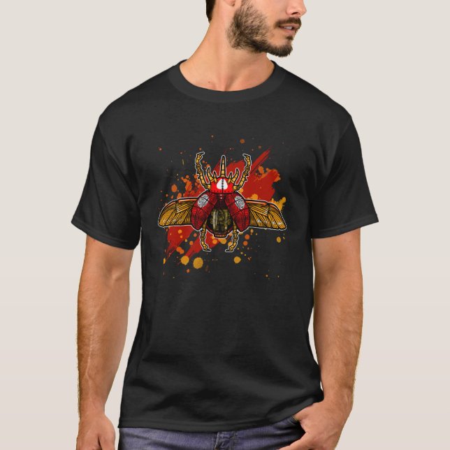 Cool mechanical Bug  1 T Shirt (Framsida)