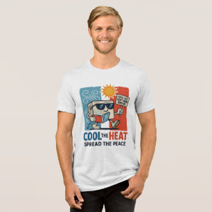 Cool men snäll – Chilla med mening T Shirt