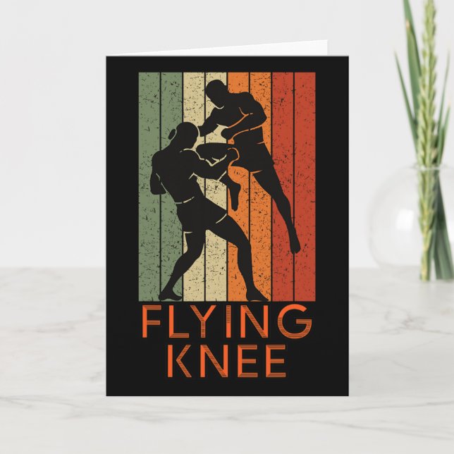 Cool Mma, Kickboxing And Muay Thai Flying Knee  Kort (Framsida)