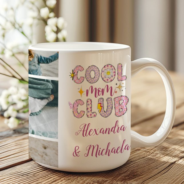 Cool Mom Club Retro 7 Kaffemugge Kaffemugg (Skapare uppladdad)