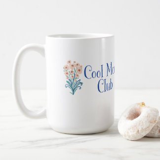 "Cool Mom Club" saying on a Mother's Day mug Kaffemugg