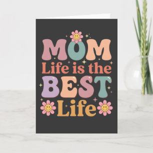 Cool Mom Liv Mama Liv Är Det Bästa Livet Present Kort