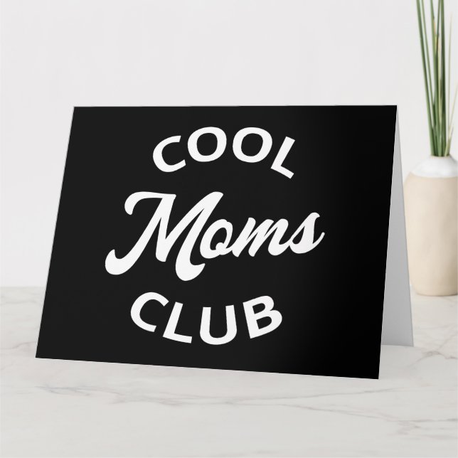 Cool Moms Club I Kort (Framsida)