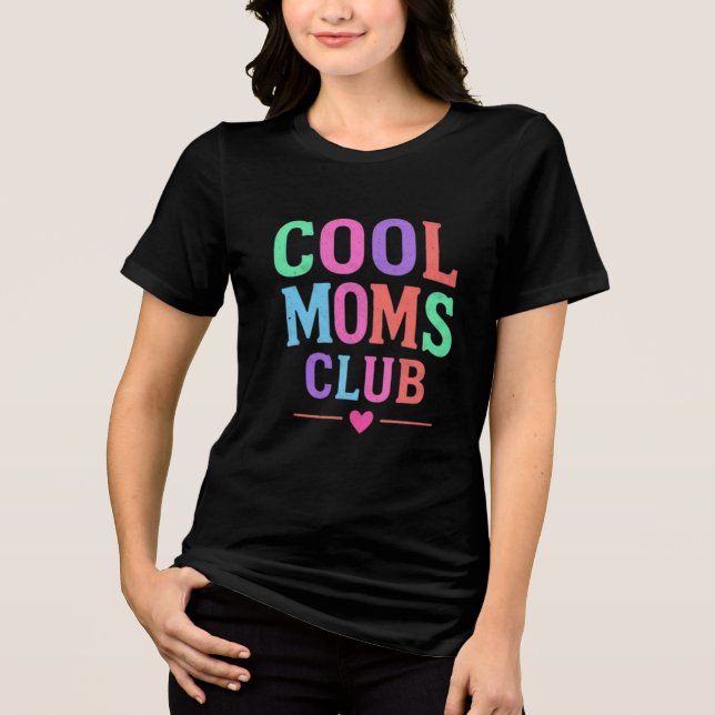 Cool Moms Klubb T Shirt (Framsida)