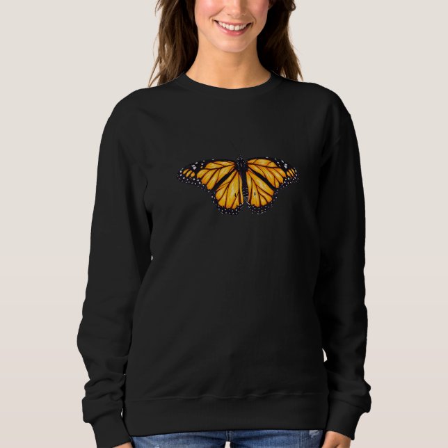 Cool Monarch Butterfly Men Women Entomology Insect T Shirt (Framsida)