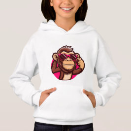 Cool Monkey Baby Hoodie T Shirt