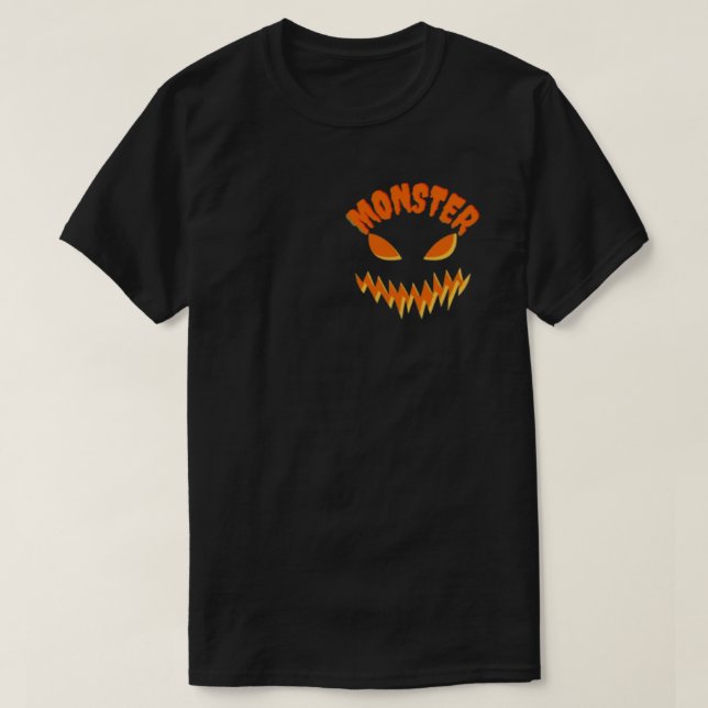 Cool Monster Crew T-Shirt Design (Design framsida)