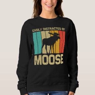 Cool Moose För Män Kvinnor Älg Alaska Älg Elk Hu T Shirt