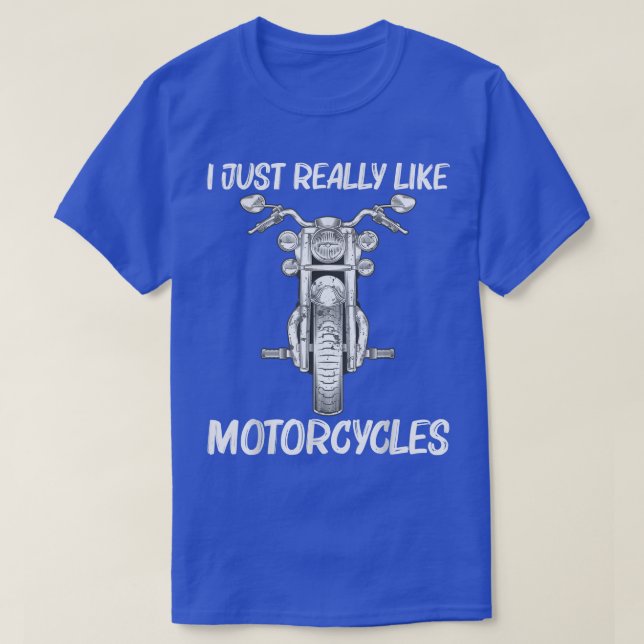 Cool Motorcycle Design For Men Women Road Ride Mot T Shirt (Design framsida)