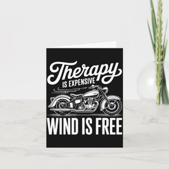 Cool Motorcycle Men Biker Rider Motor Cycle Lovers Kort (Framsida)