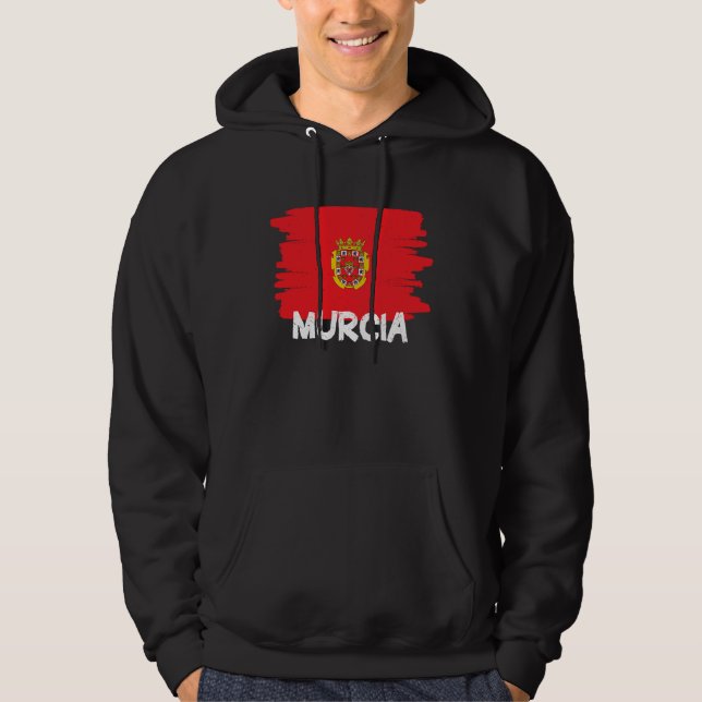 Cool Murcia Flag Hoodie (Framsida)