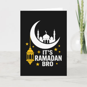 Cool Muslim Ramadan Bön Tro Tillbedjan Kort