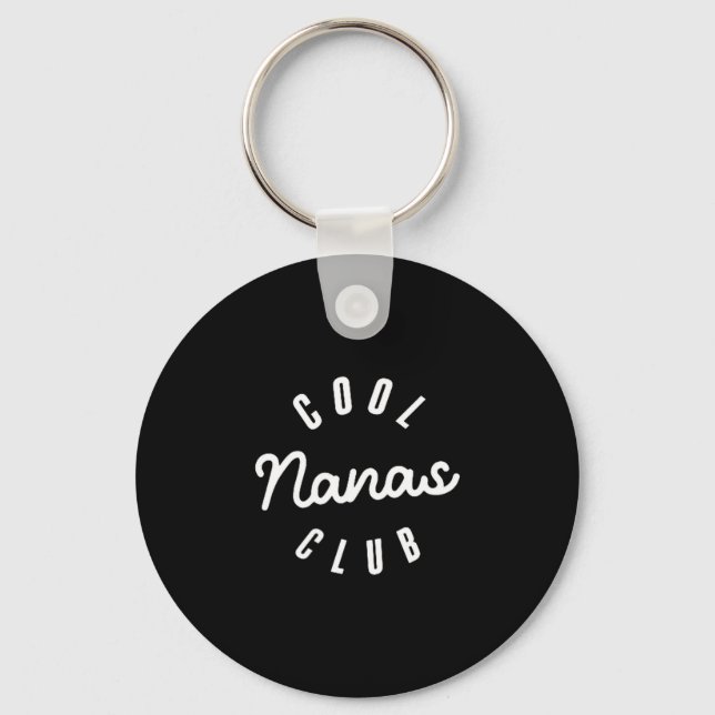 Cool nanas klubb nana rolig mors dag  nyckelring (Framsida)