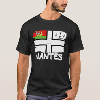 Cool Nantes Flag T Shirt