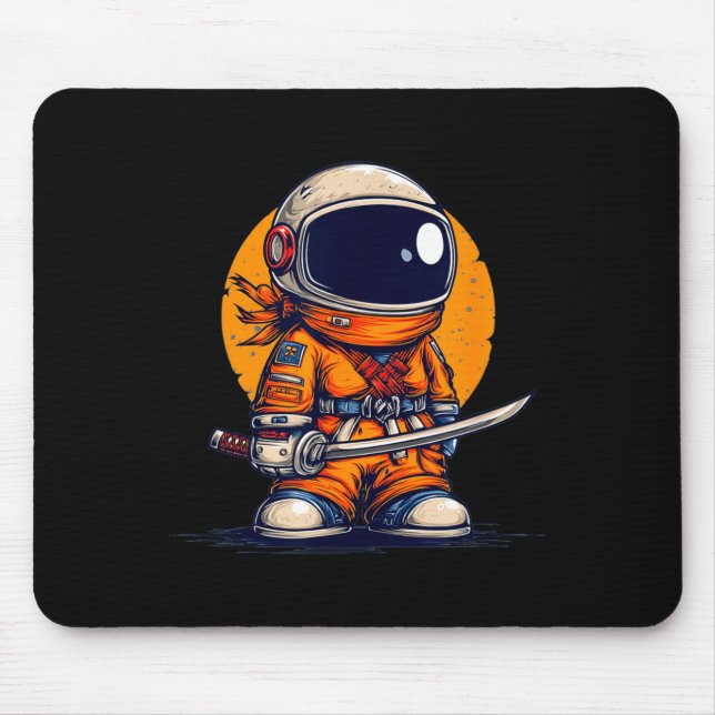 Cool ninja in astronaut space suit costume  musmatta (Framsidan)
