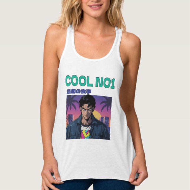 Cool No. 1 Linne Med Racerback (Framsida)