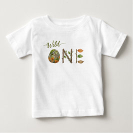 Cool och modern Wild One Baby 1-års tröja