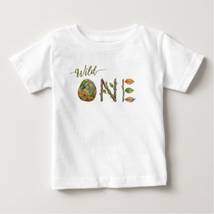 Cool och modern Wild One Baby 1-års tröja 