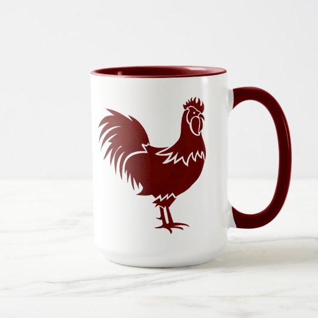 Cool och rustik landsbygdstjock mugg (Höger)