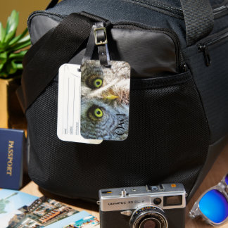 Cool Owl Bagageetikett Bagagebricka