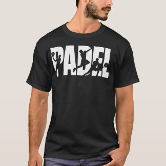 Cool Padelracket Sport Padel T Shirt